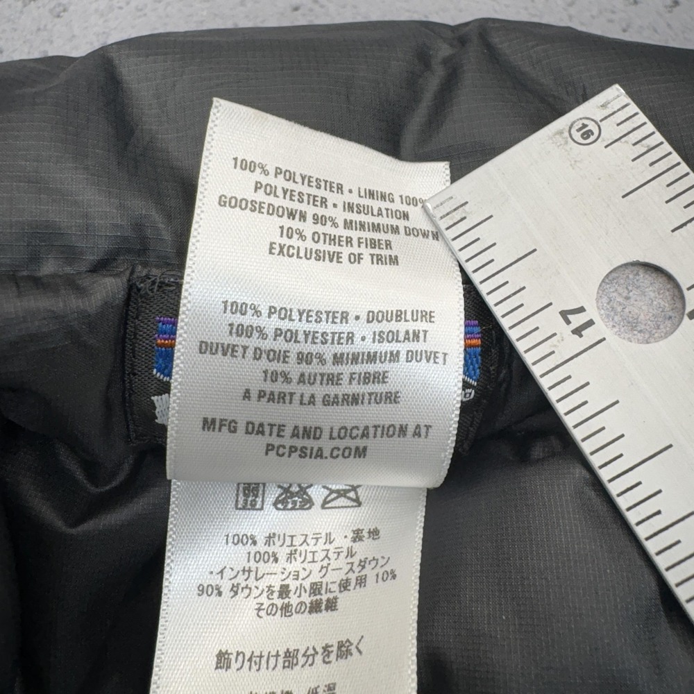 Patagonia Down Sweater Vest Womens Small Black Goose Puffer Hike 84627 Packable - Picture 9 of 11